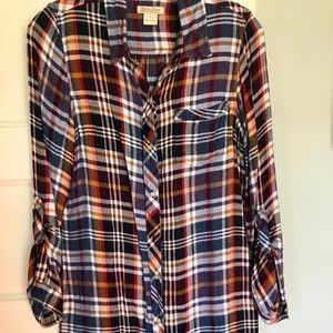 Lucky Brand flannel dress